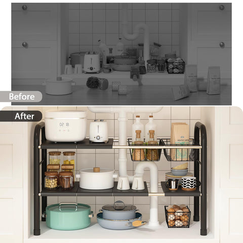 KOSIWU minimalist black finish complements modern cabinets