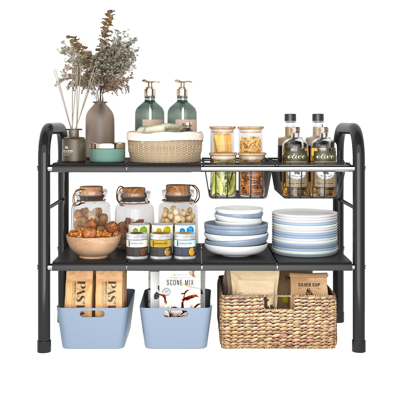 KOSIWU versatile storage for kitchen, cloakroom, or closet spaces