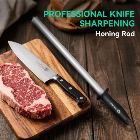 Kota Japan compact sharpening rod fits busy kitchen setups.