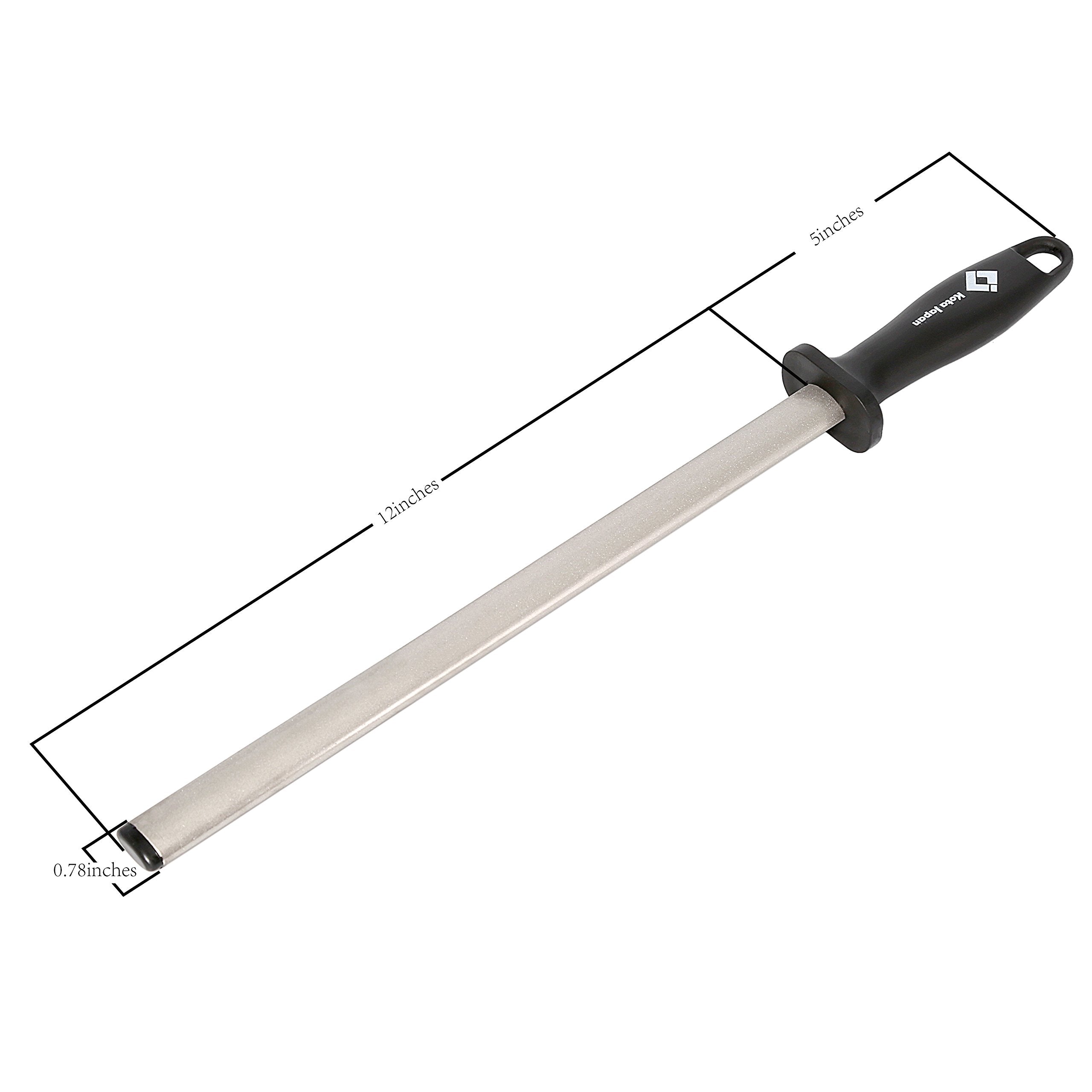 Kota Japan diamond electroplating rod delivers durable sharpening surface.