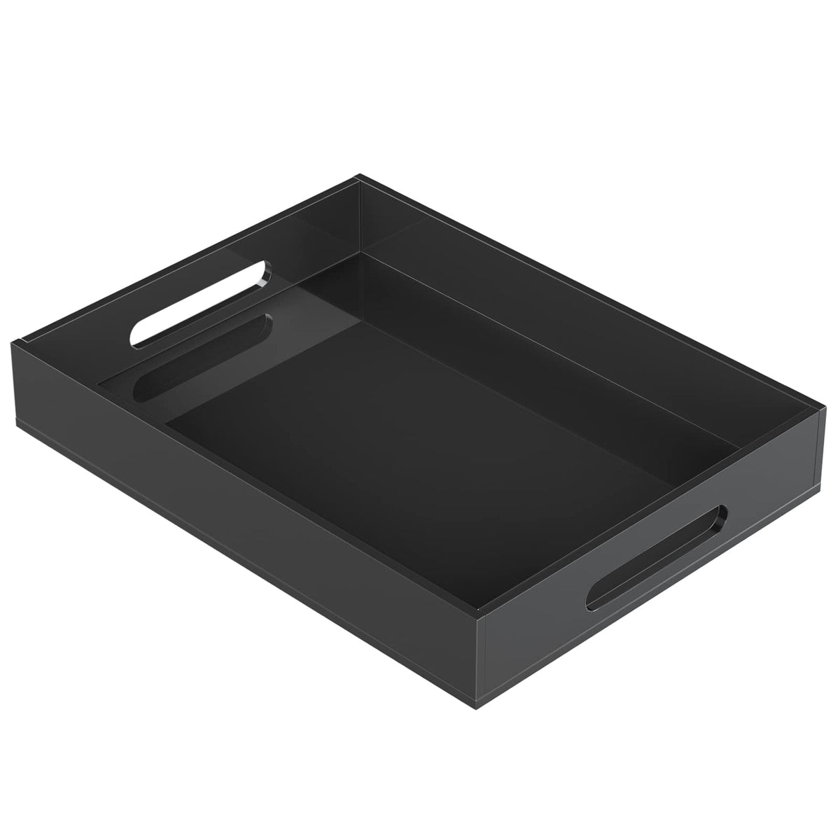 Kotemon acrylic serving tray with built-in handles for easy transport.
