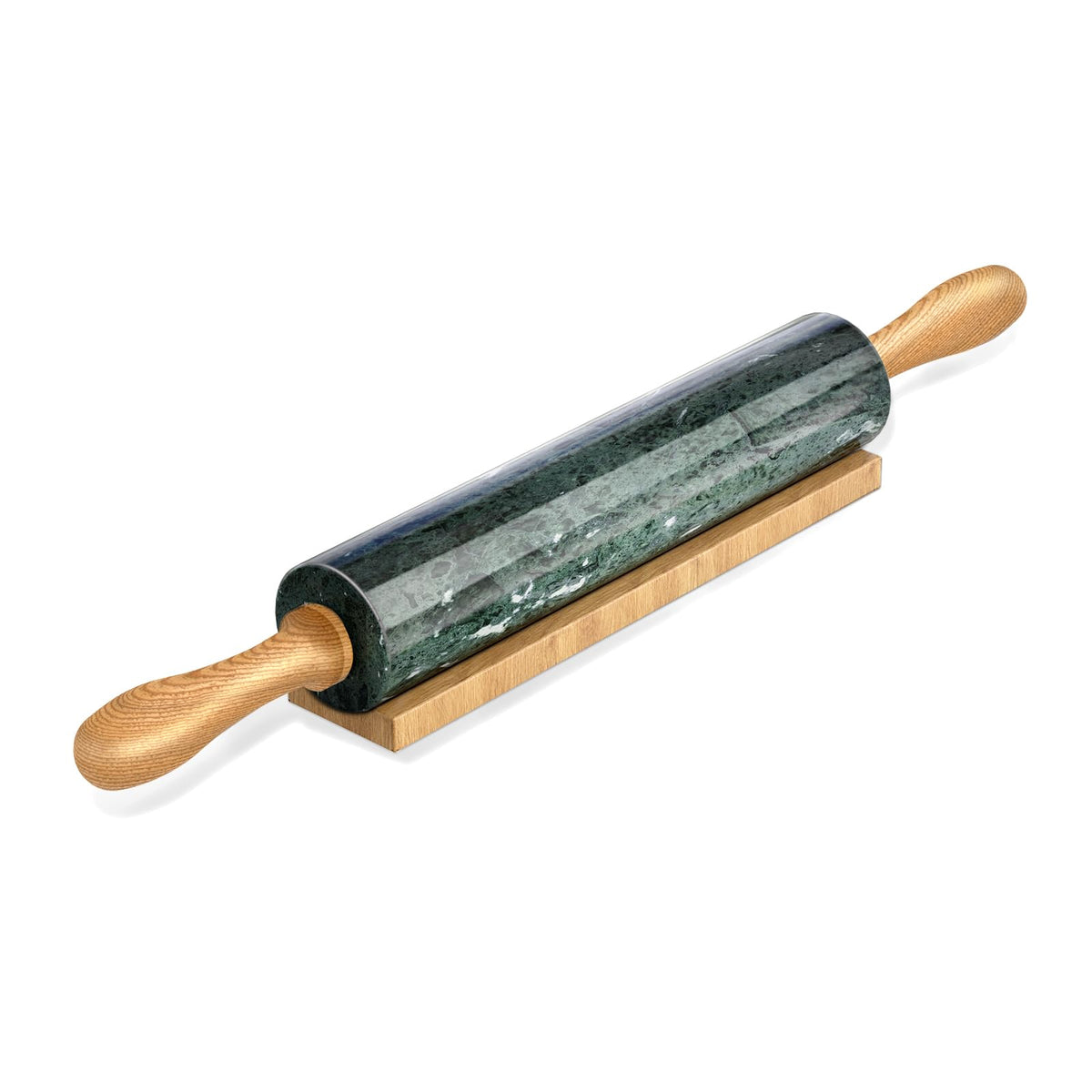 Koville Marble Rolling Pin with non stick surface for smooth dough rolling and less sticking