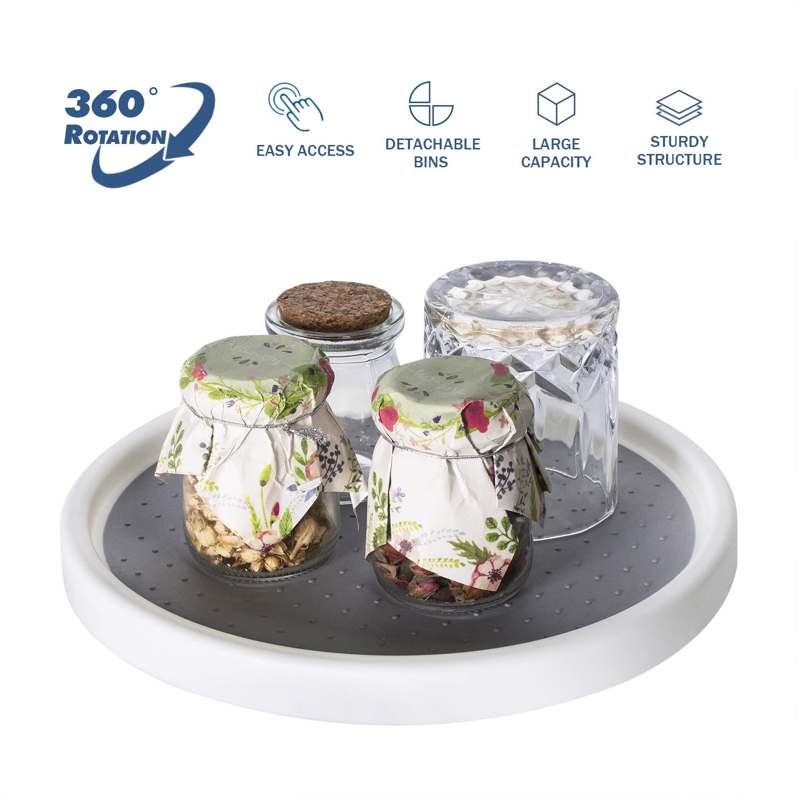 Kozloskyi pantry cabinet solution to optimize small shelves.