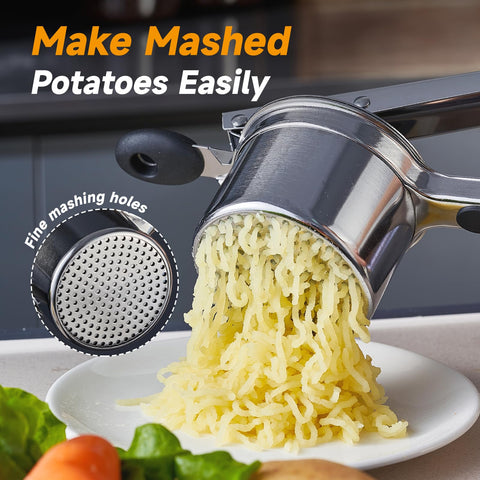 K-PamirZone dishwasher-safe ricer cleans easily after meals.