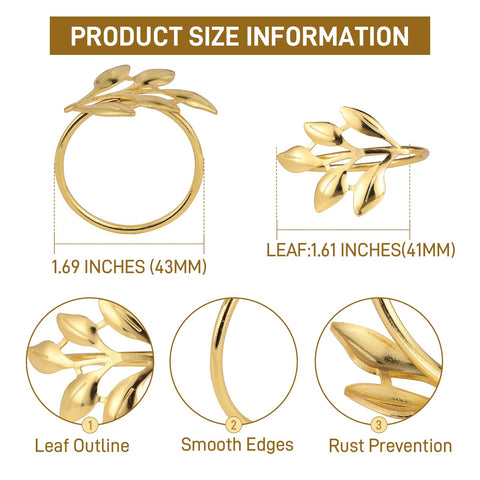 Kpdnjro luxury napkin ring on an elegant table setting for refined dining.