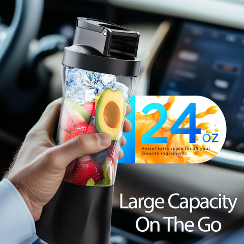 KPMARE 24oz vessel wide mouth for easy ingredient loading