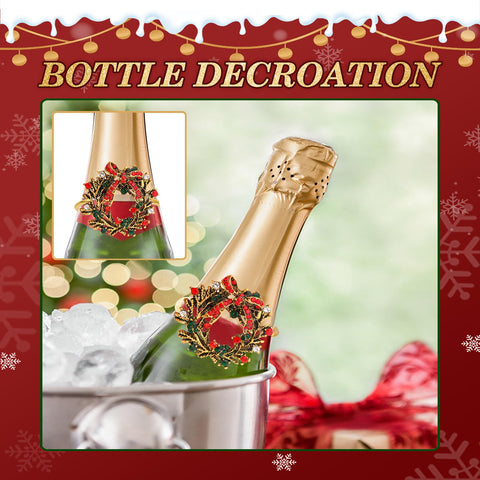 KPOSIYA winter dinner napkin rings brighten holiday table moments.