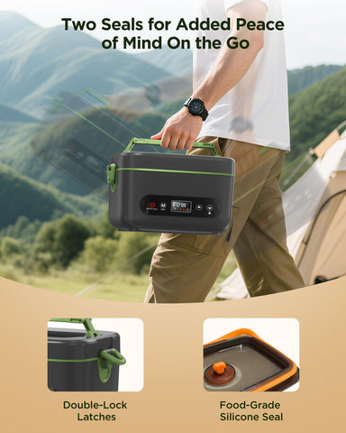 KPPTYUNM 1.2 L capacity lunch container for generous portions