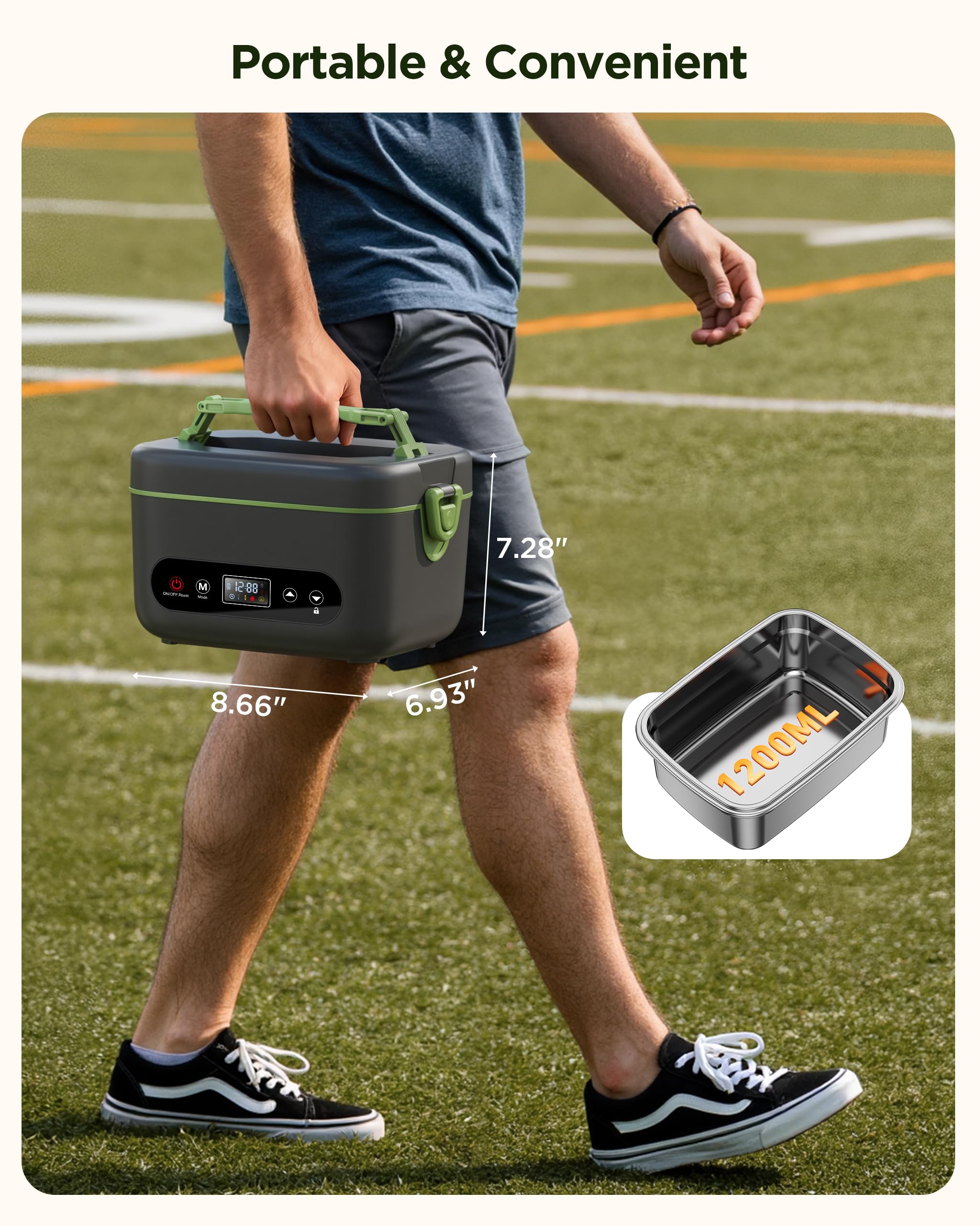 KPPTYUNM safe materials and dishwasher-safe container for everyday use