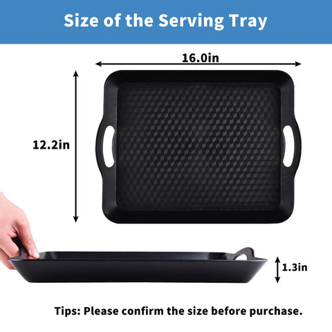 KPROE rounded-corner tray is simple to clean after use