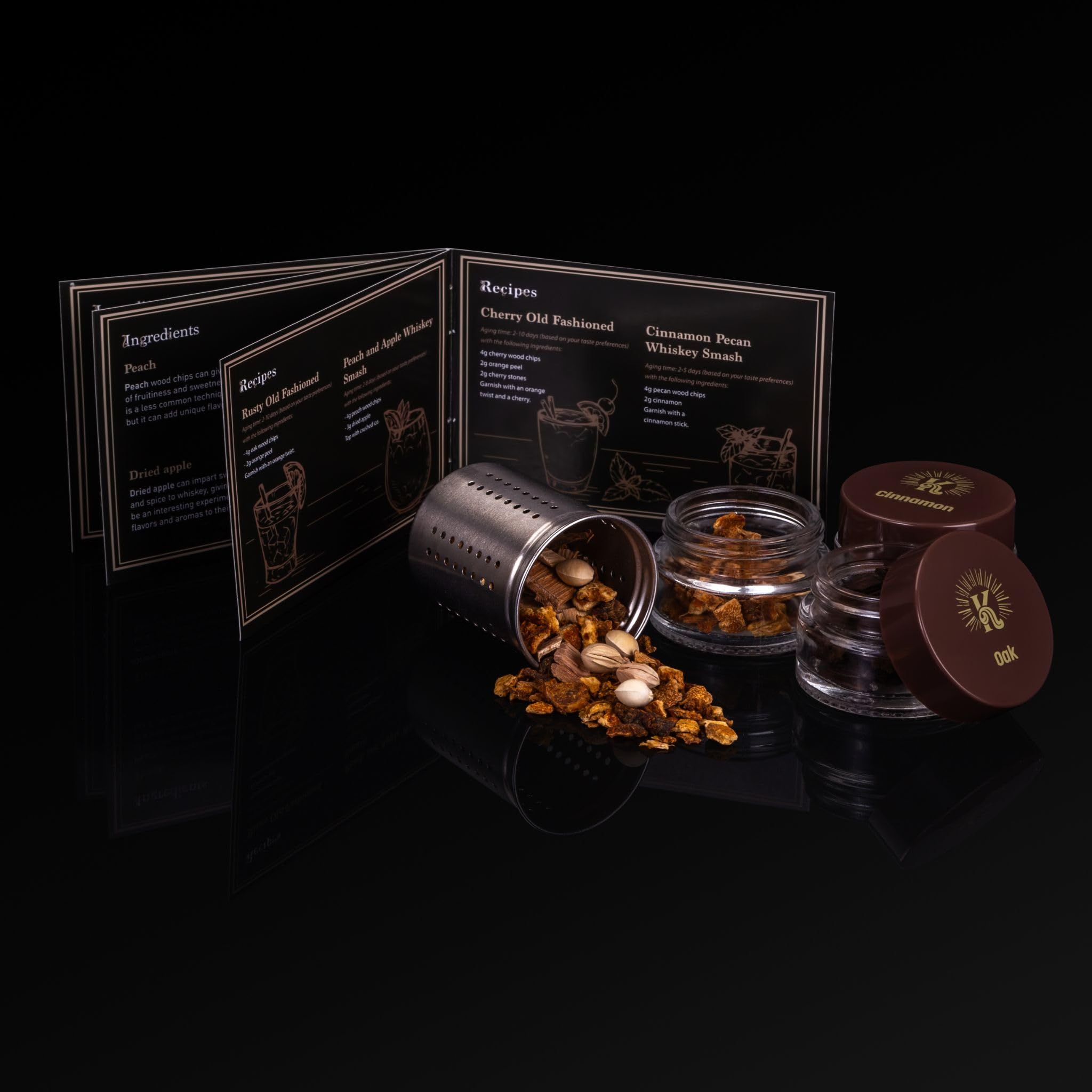 Krafterize whiskey kit in recyclable packaging suitable for gifts