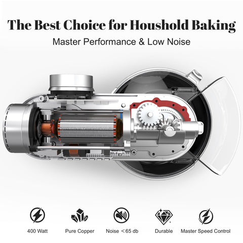 Kraftsman quiet operation design reduces kitchen noise during use