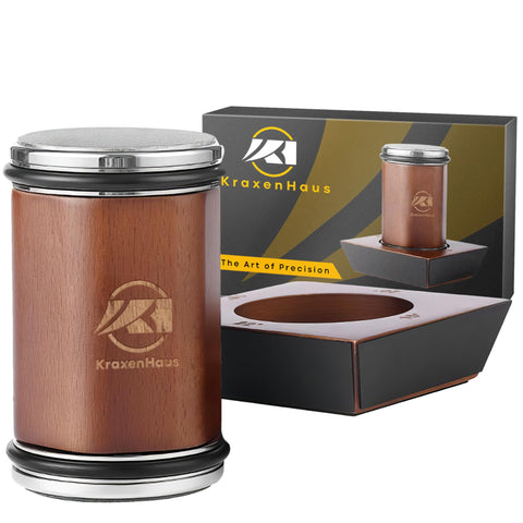 KraxenHaus Tumbler sharpener offers four angle settings for precise edge control.