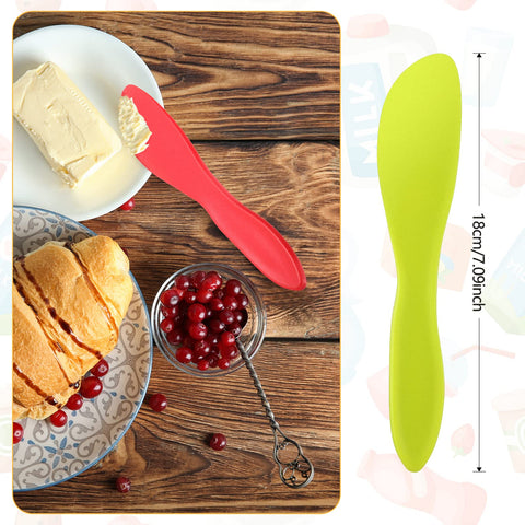 Kritkin butter spreader red set ideal for family meals and gatherings