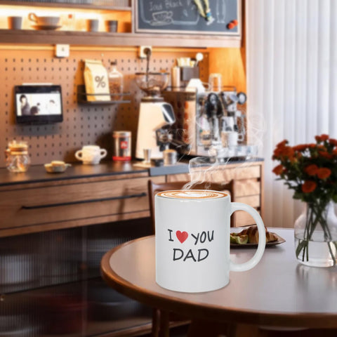 KRLWO Christmas and Father’s Day gift mug for dad recipients.