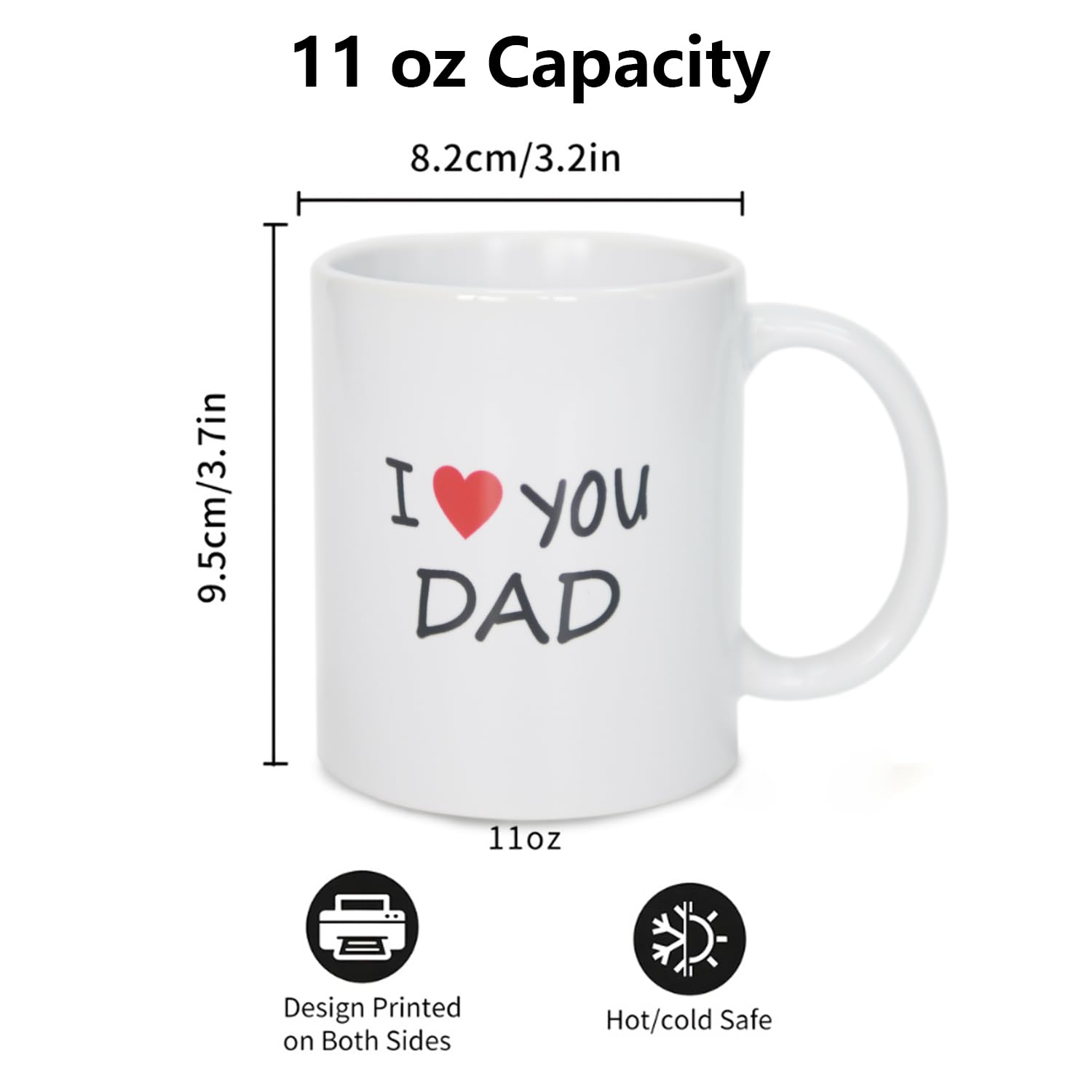 KRLWO daily coffee mug in durable ceramic for everyday use.