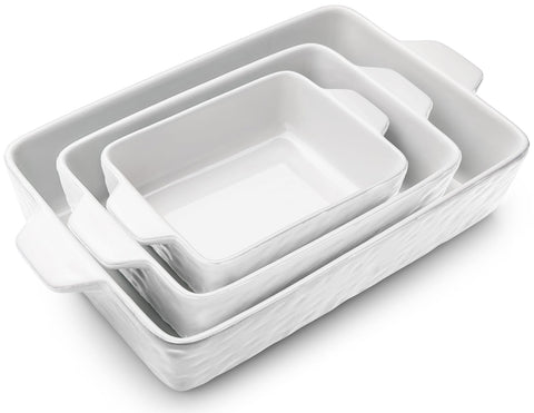 Krokori baking dish with a wavy pattern for stylish daily baking
