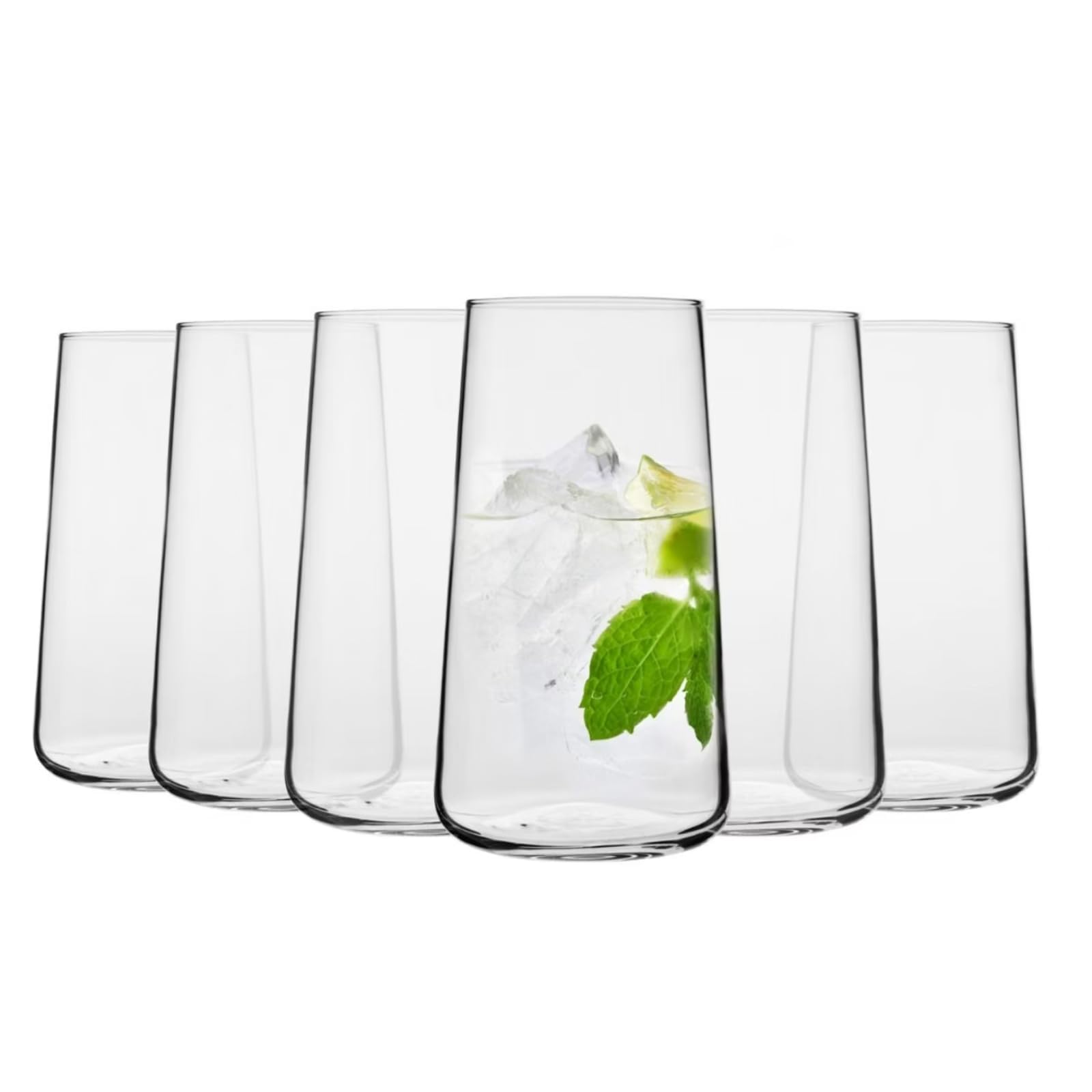 Krosno Infinity tall water glass ideal for hydration and elegant dining.