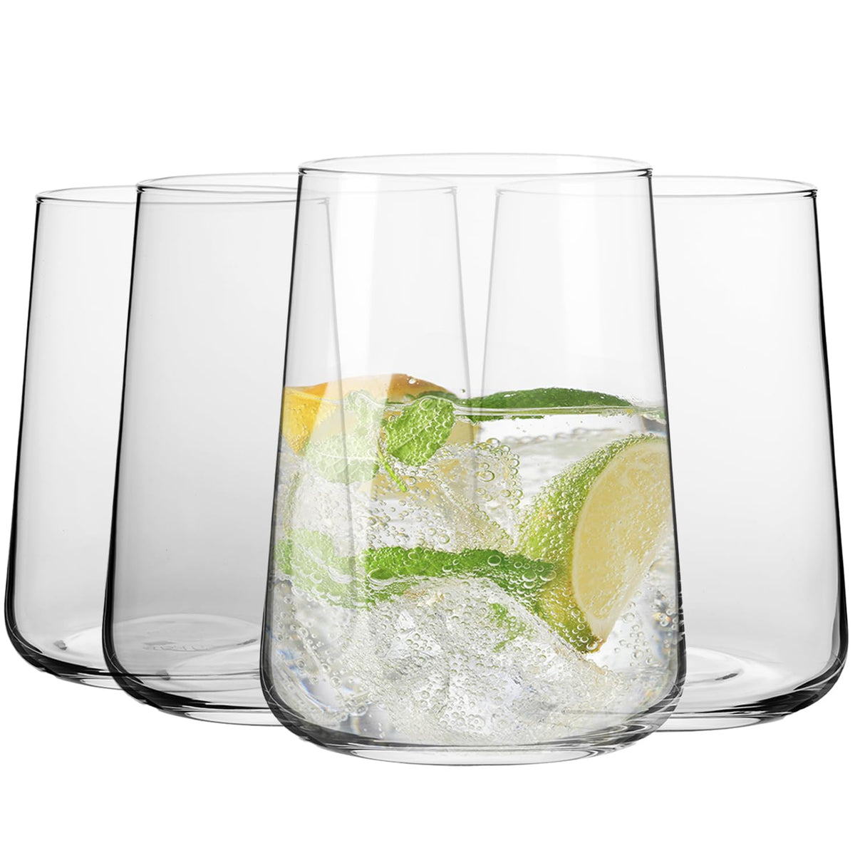 Krosno Infinity water glass shows modern geometry for daily hydration