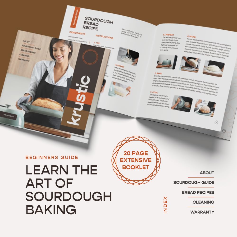 Krustic bread baking with this oven yields artisan texture and crust