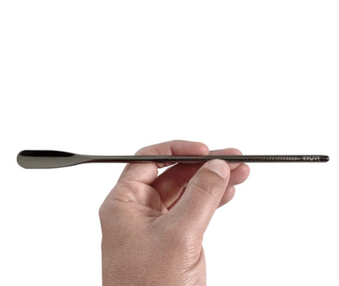 KRUVE Brew Stick in stainless steel finish, durable long-reach for deep brew vessels