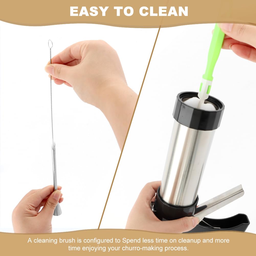 Kryslanix eight piping nozzles for icing and decoration