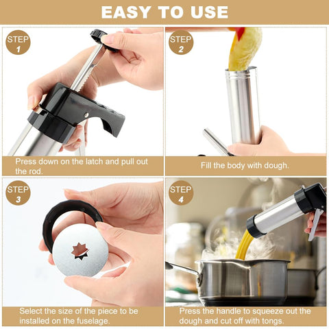 Kryslanix stainless steel body resists rust for lasting use
