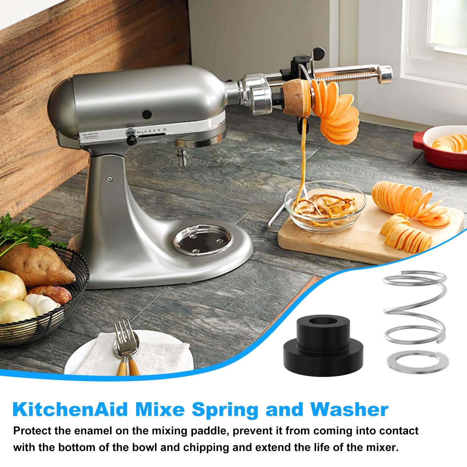 Kscjdg replacement kit for KitchenAid enhances stability during heavy mixing.