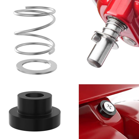 Kscjdg mixer spring on shaft prevents slipping during operation.