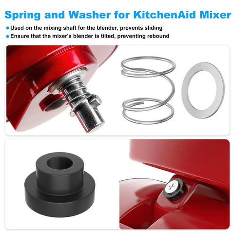 Kscjdg tilt-head mixer protector keeps blender aligned for smooth mixing.