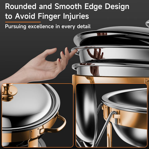 KScocina rose gold, gold, and silver colors elevate party aesthetics.
