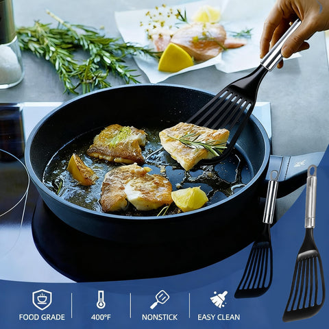 KSENDALO egg pancake flip spatula for delicate foods