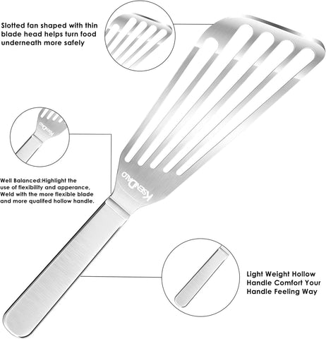 KSENDALO kitchen utensils spatula emphasizes precision and durability.