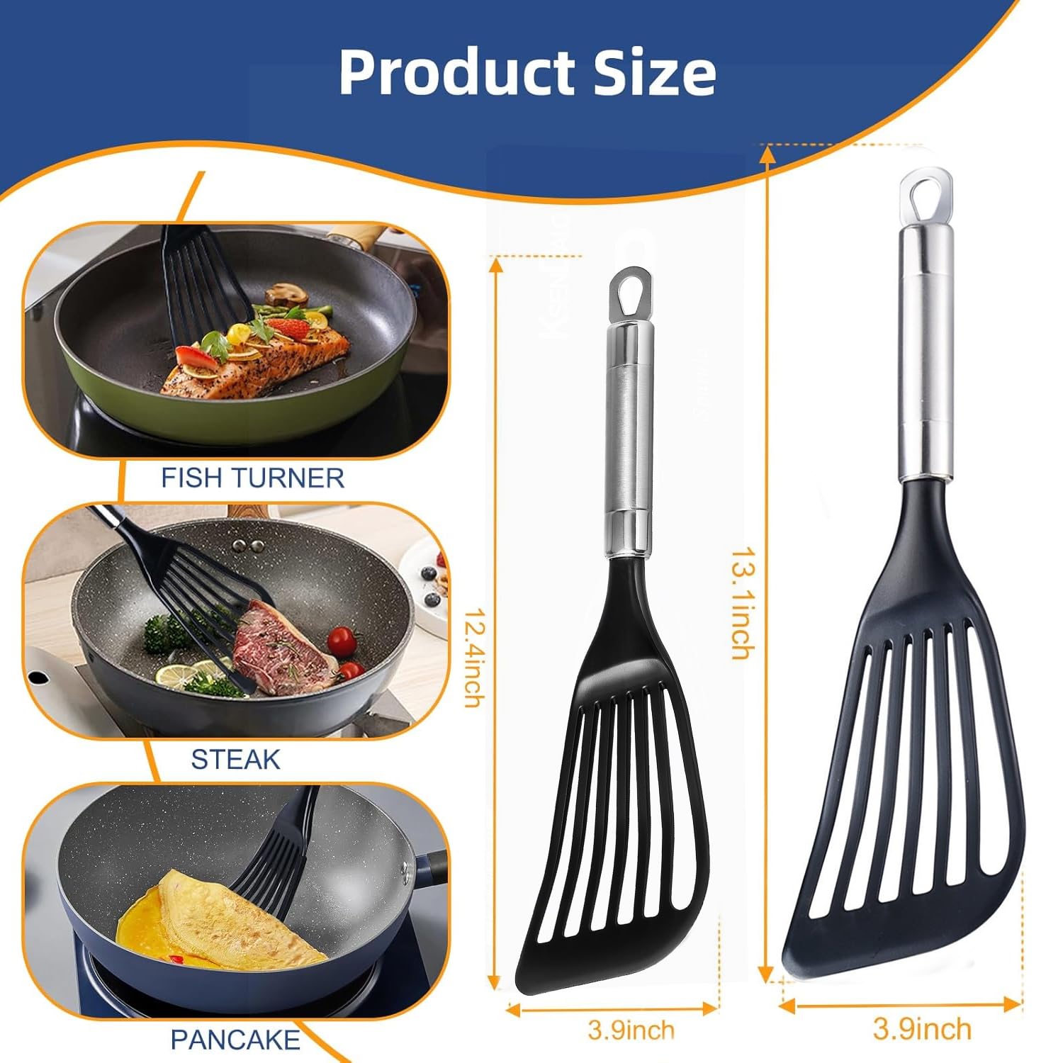 KSENDALO lightweight and sturdy spatula for daily kitchen tasks