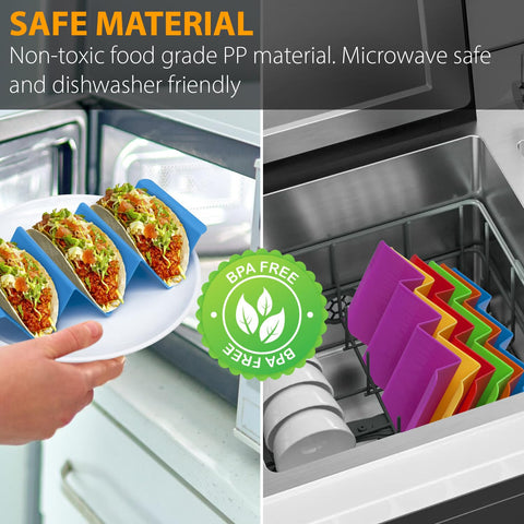 KSEV party tray keeps tacos steady during gatherings and picnics.