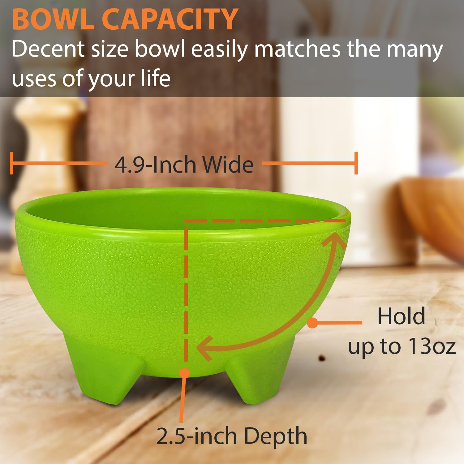 KSEV Salsa Bowls with dimpled exterior add authentic restaurant style.