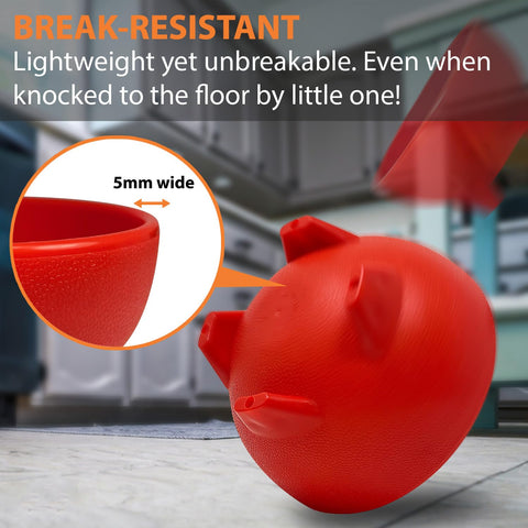 KSEV Salsa Bowls durable, break-resistant for busy kitchens.