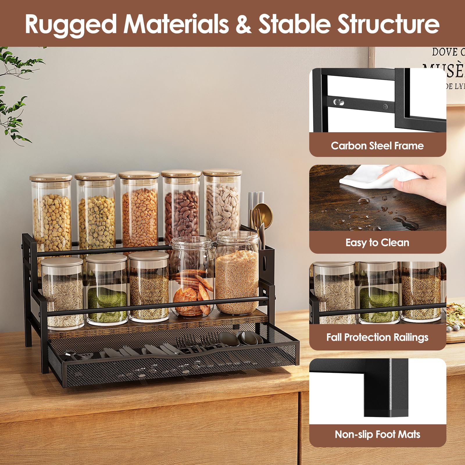 Kssiaz easy-install design with included tool for fast setup