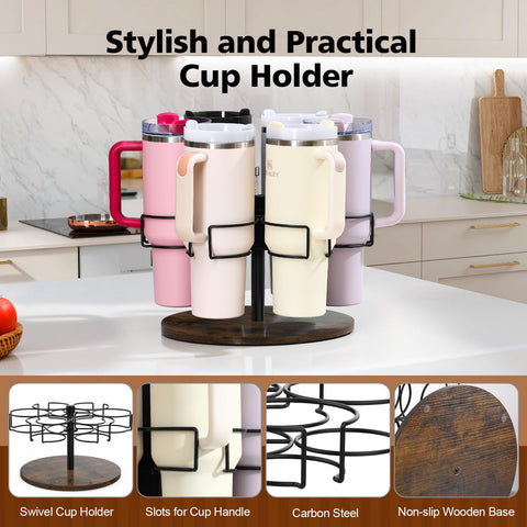 Kssiaz organizer fits 40 oz tumblers for easy retrieval