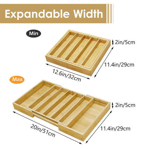 Kssiaz expandable drawer width rail demonstrates adjustable space for different pod sizes