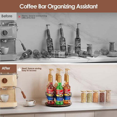 Kssiaz sleek black finish adds modern style to home cafe or pantry
