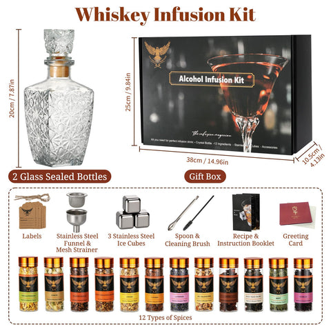 Kssiaz infusion kit in use with a bottle to craft custom flavors