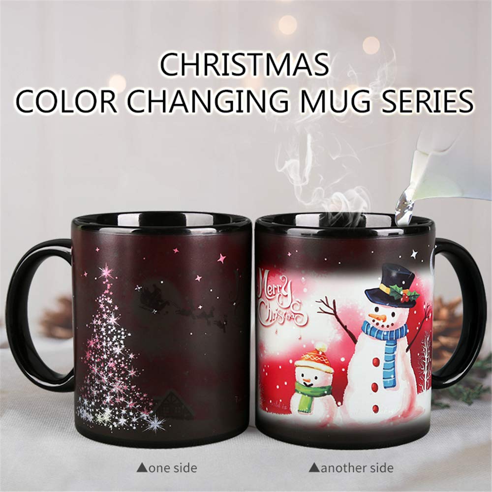 KSZNZB snowman design mug for winter mornings