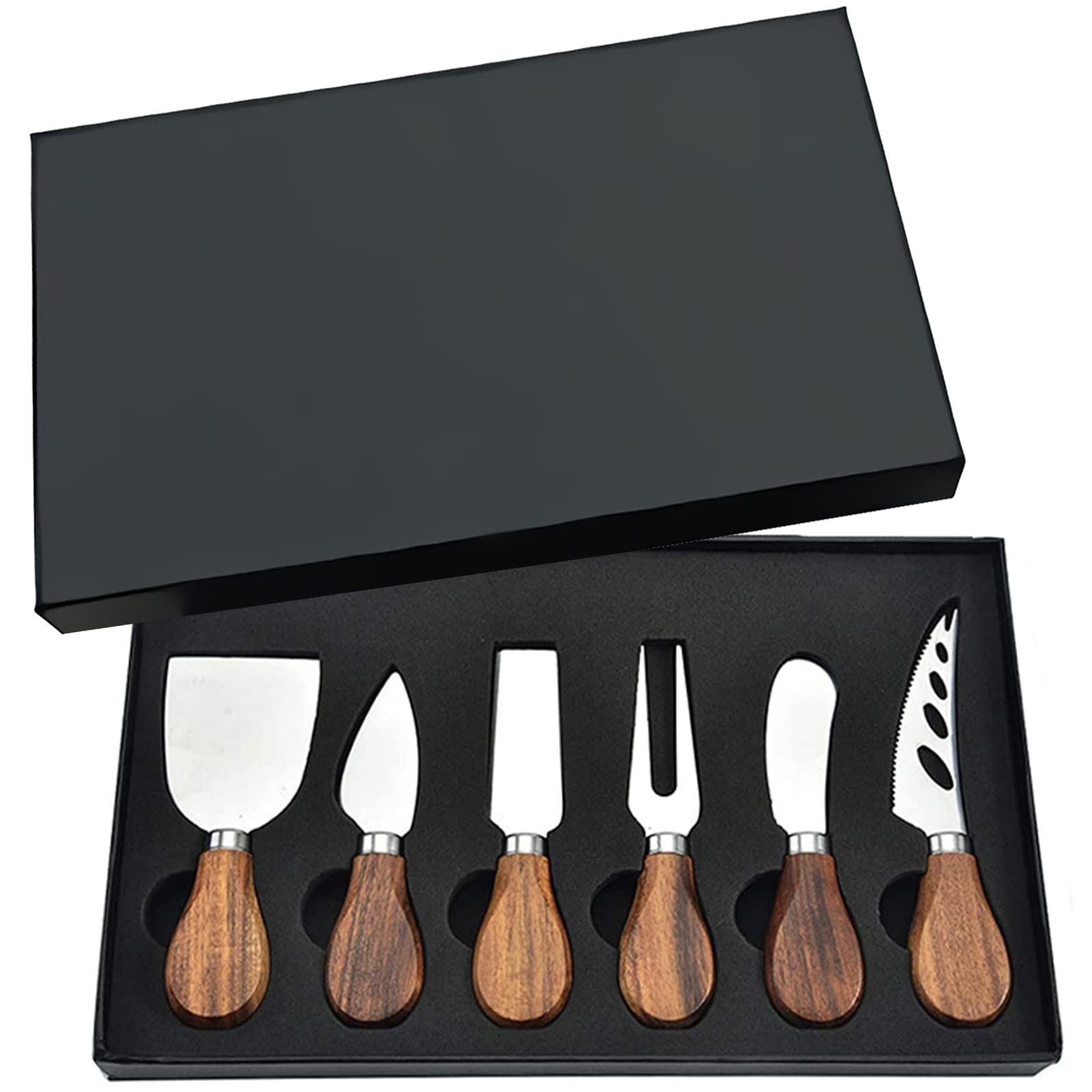 KT-GARY cheese knives set long knife for precise, clean slices on charcuterie boards.