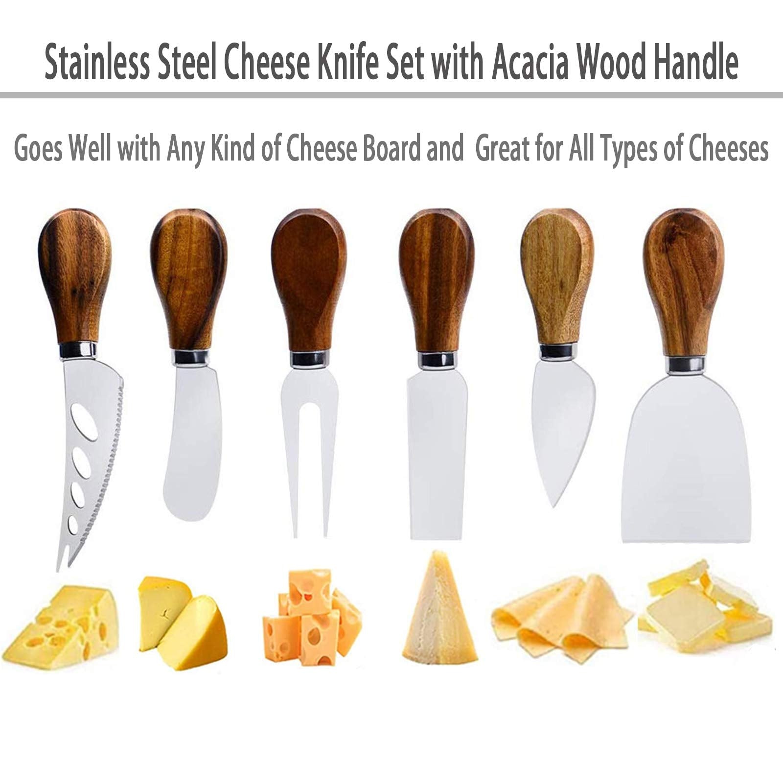 KT-GARY cheese knives set thin knife for delicate cuts and smooth portions.
