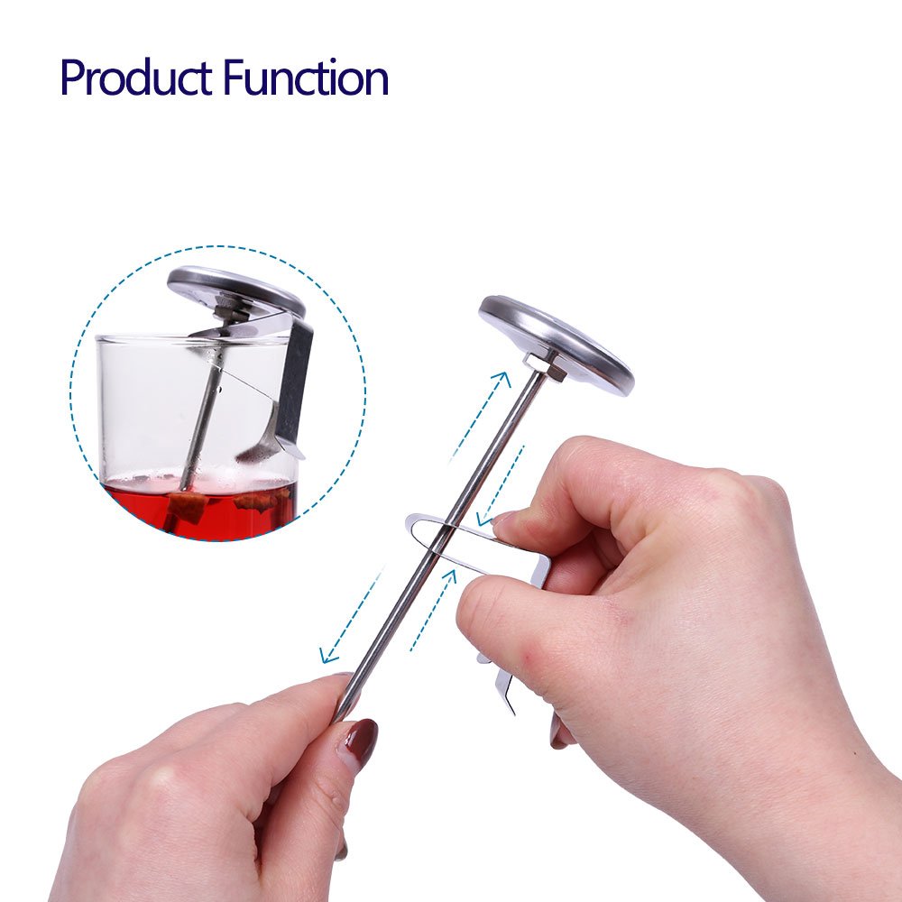 KT THERMO 0–220°F range covers boiling and chilling tasks reliably.