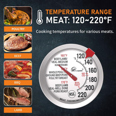 KT THERMO features a large, high-contrast dial for quick checks.