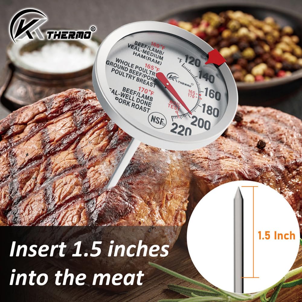KT THERMO ideal for grills and outdoor cooking with precise temp tracking.