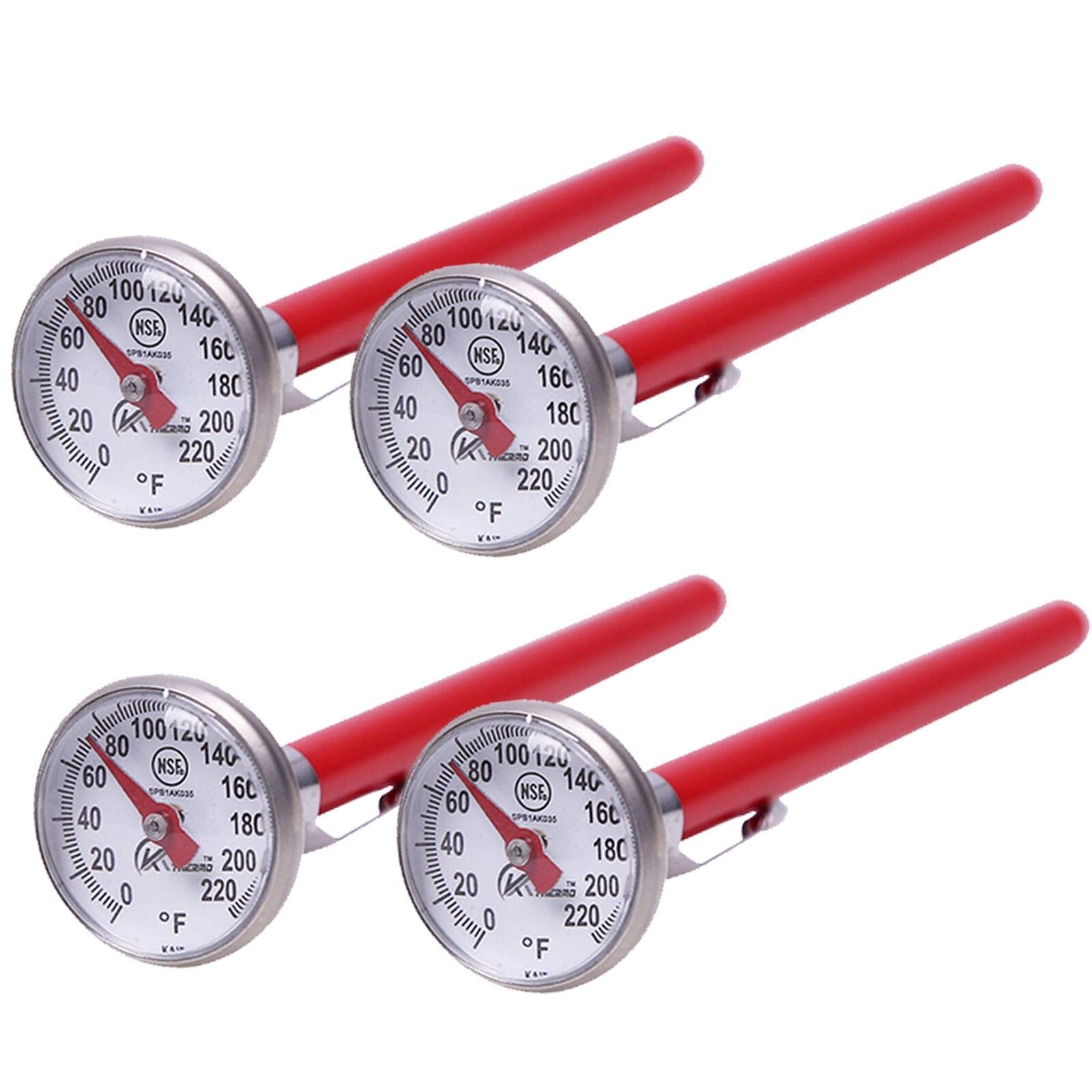 KT THERMO Instant Read dial close-up with a clear scale for quick, precise readings.