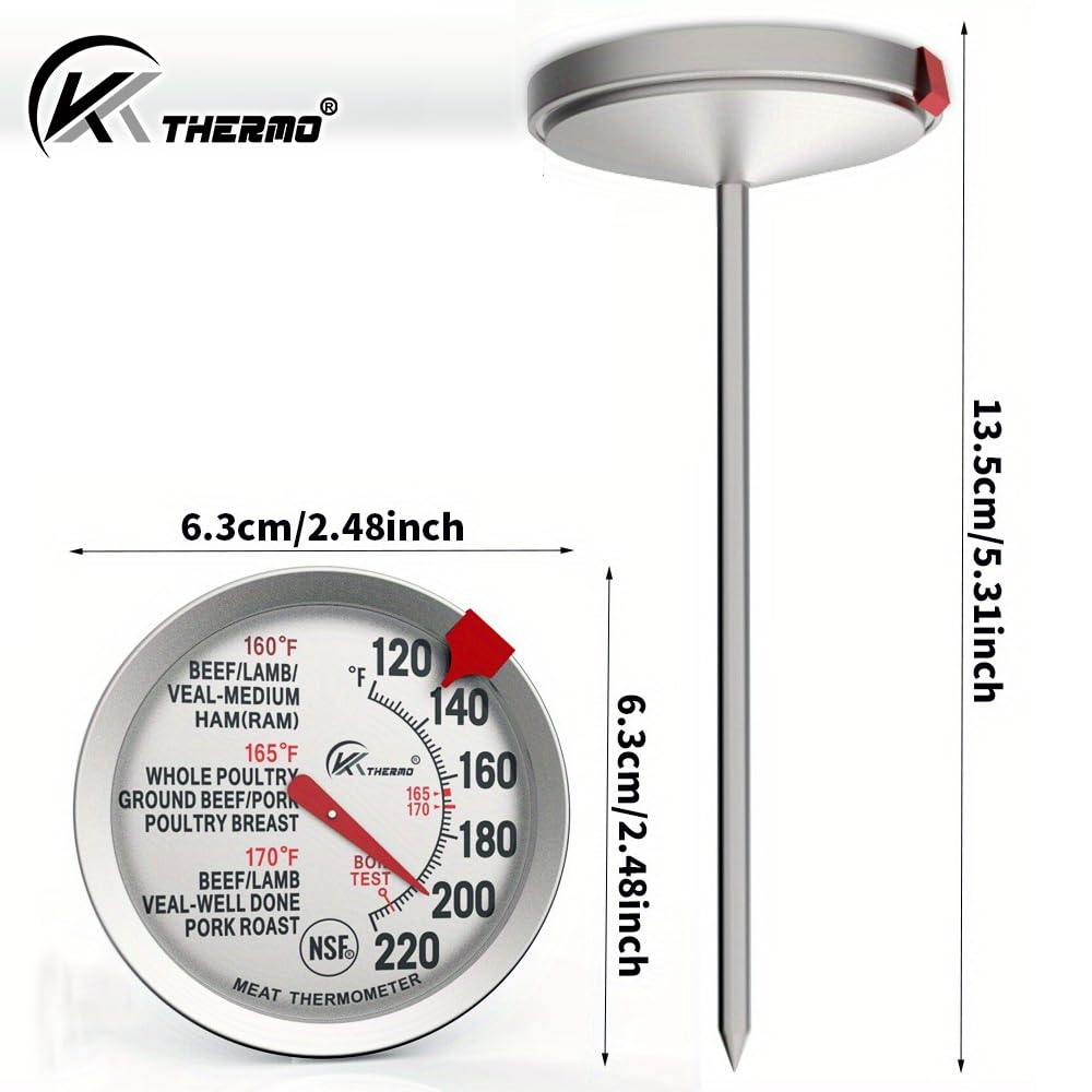 KT THERMO is oven-safe, ideal for finishing roasts and holiday meals.